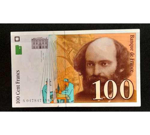 100 франков 1997 - 1998 год.