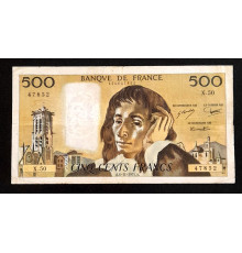 500 франков 1968 - 1993 год.