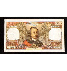 100 франков 1964 - 1979 год.