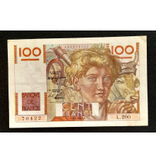 100 франков 1944 - 1956 год.