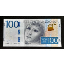 100 крон 2016 - 2024 год.