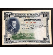 100 песет 1925 год.