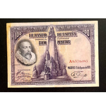 100 песет 1928 год.