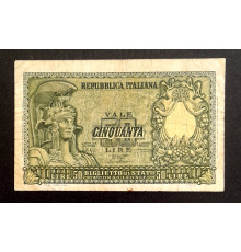 50 лиры 1951 год.
