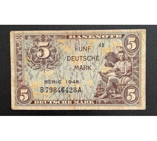 5 марок 1948 год.