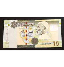 10 динаров 2011 год.