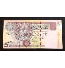5 динаров 2004 год.