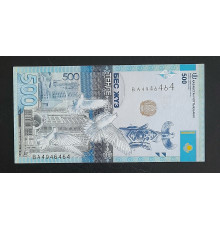 500  Тенге 2017 год.