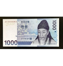 1000 вон  2007 год.